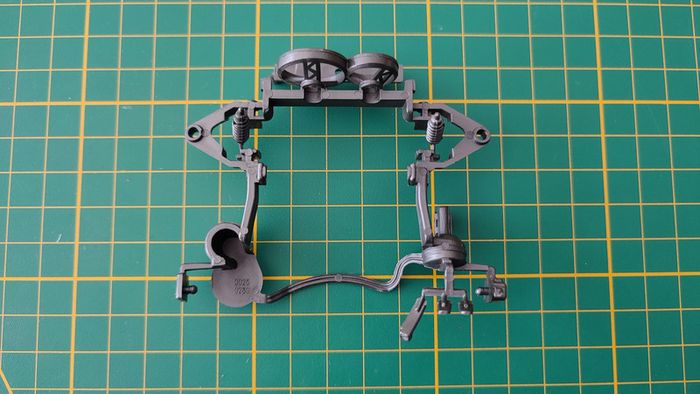 Support moteur pièce détachée miniature Dodge viper RT10 1/18 Burago #B03 - photo numéro 2