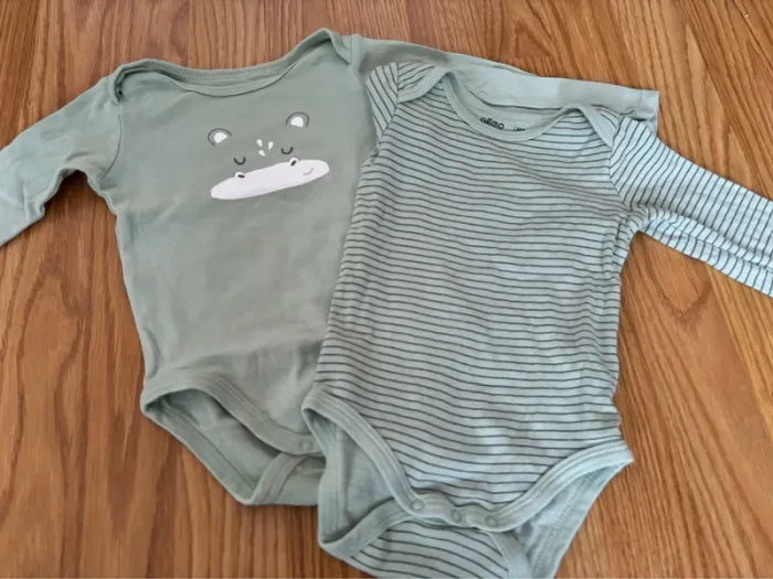 Lot de 2 bodys manches longues - photo numéro 2