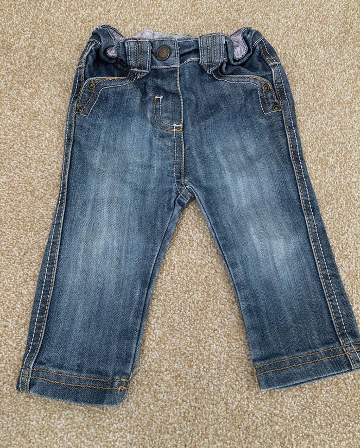 Jean 9 mois fille tape à l'oeil