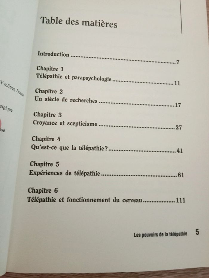 A Demily / F. Libert / P. Pierquin 📚 Les pouvoirs de la télépathie - photo numéro 3
