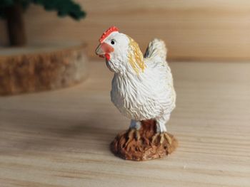 PAPO poule blanche Figurine animal de la ferme
