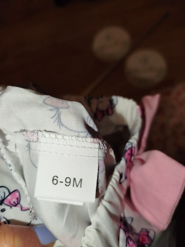 Lot de 2 shorts fille 6/9 mois - photo numéro 4