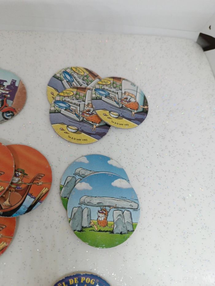 Pog Taz tazo animage Noël édition limitée Francine vico McDo Macdonald 5 12 4 3 11 1 34 2 3 1 6 - photo numéro 7