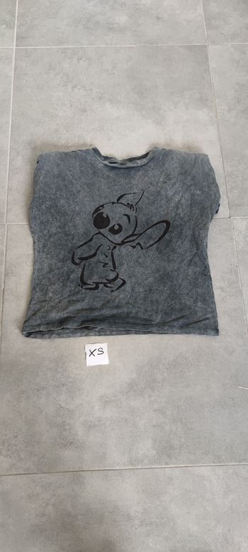 T-shirt large Stitch Disney taille XS