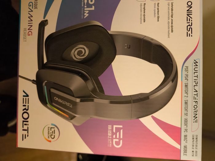 Casque gaming Neuf oniverse Playstation Xbox Nintendo switch PS4 ps5 AB
Nintendo switch 1  2 Oled Xbox one series X