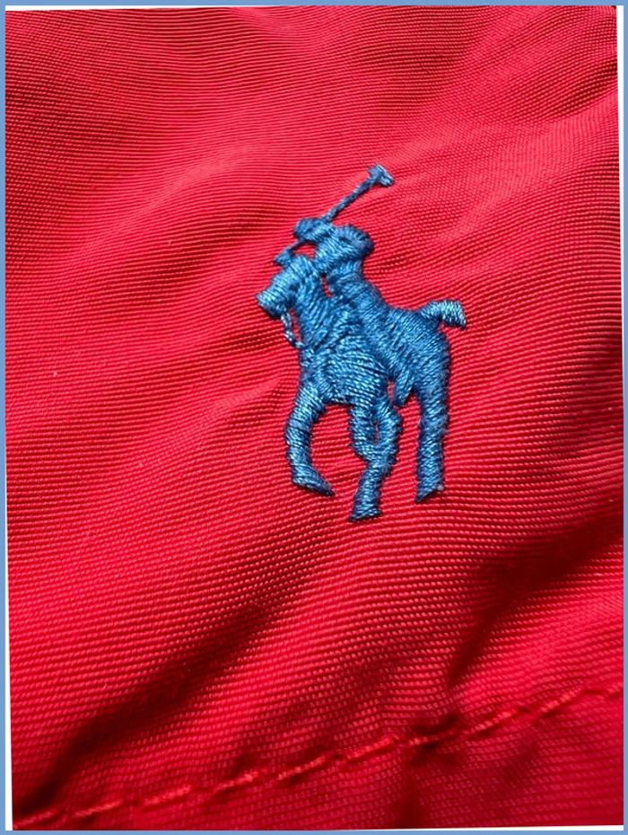 Short de bain Ralph Lauren rouge – Taille XS - photo numéro 5