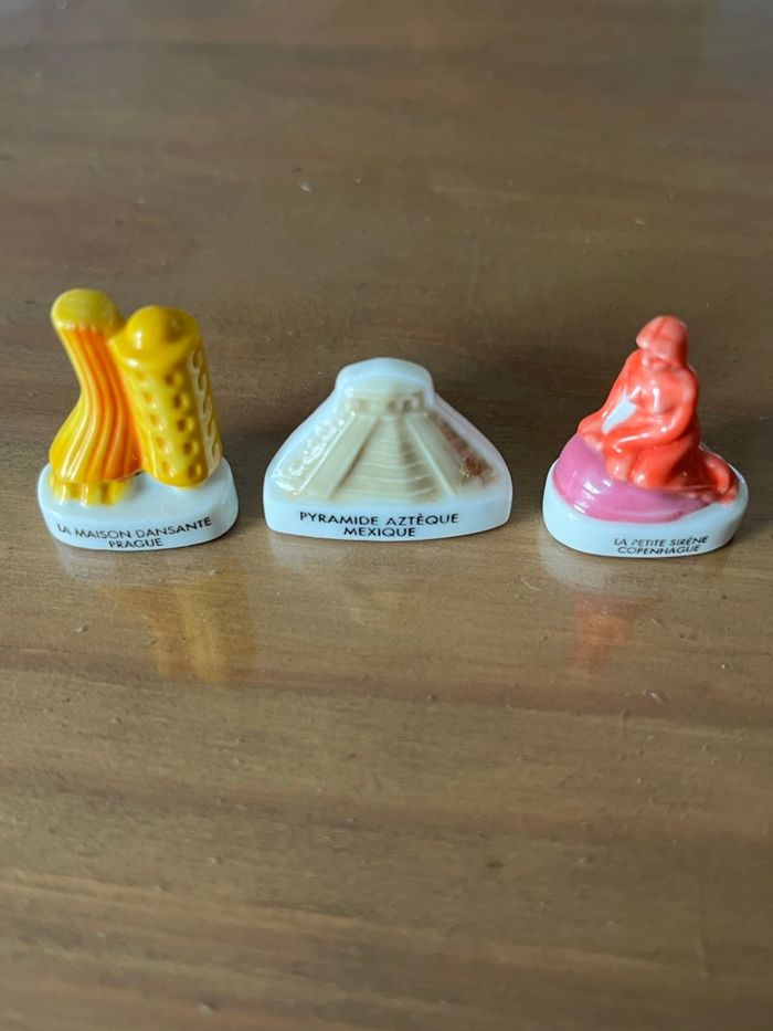 3 fèves de la série Monuments - photo numéro 2