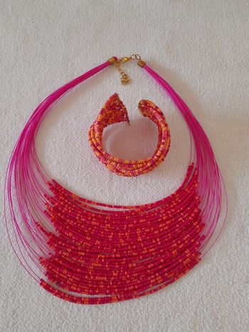 Collier + bracelet