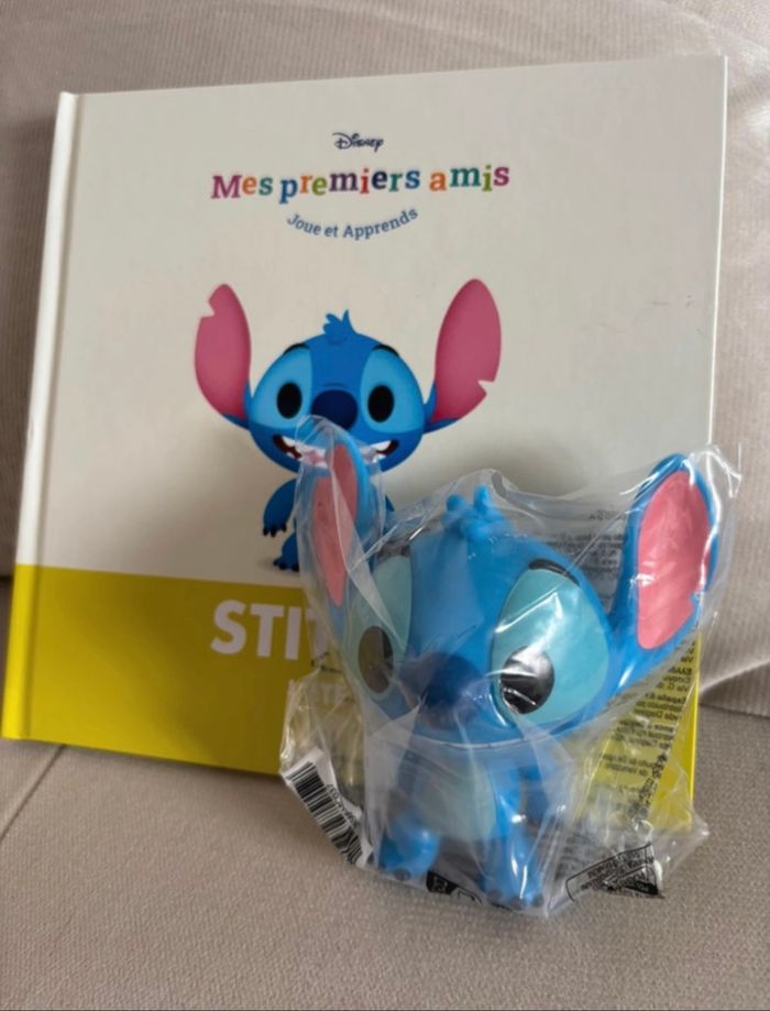 Figurine + Livre Stitch n 33 Mes Premiers Amis Disney Altaya - photo numéro 2