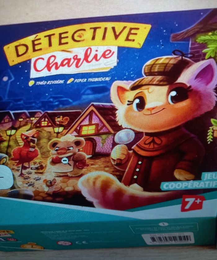 Jeu de société Detective Charlie jeu d'enquêtes