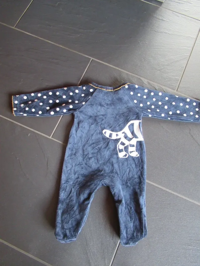 Pyjama bébé garçon IKKS 3 mois en parfait état tigre - photo numéro 5