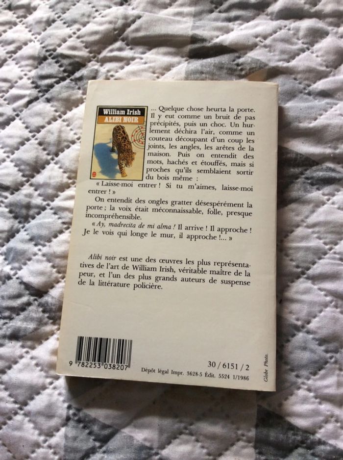 #alibi noir William Irish - photo numéro 4