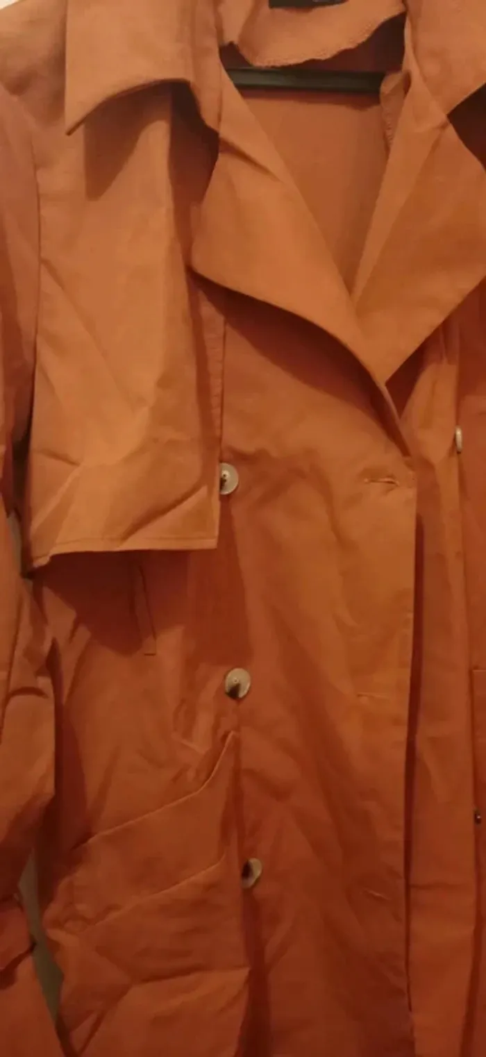 Veste légère orange - photo numéro 4