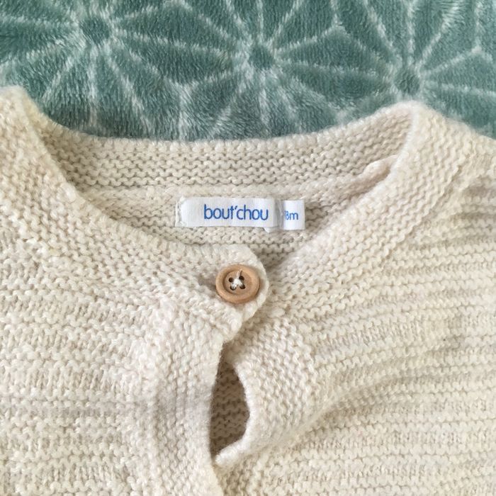 Poncho beige Bout’chou - 18 mois - photo numéro 2