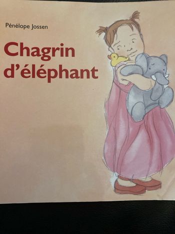 Livre « chagrin d’éléphant «