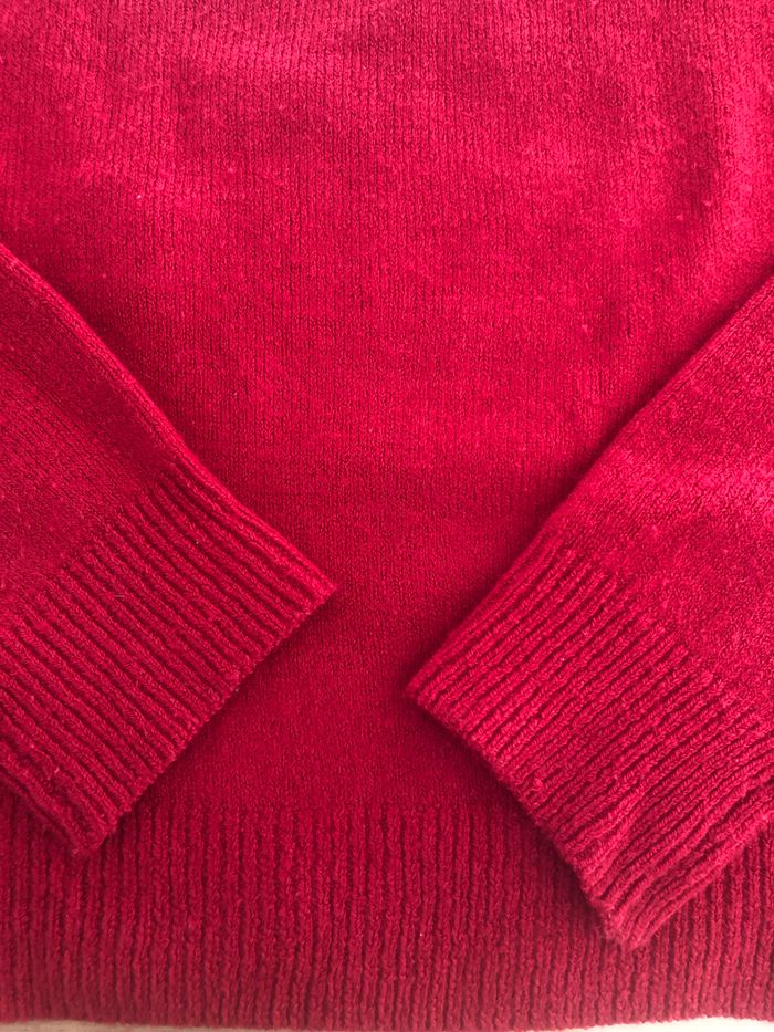 Pull Crop Top rouge - photo numéro 3