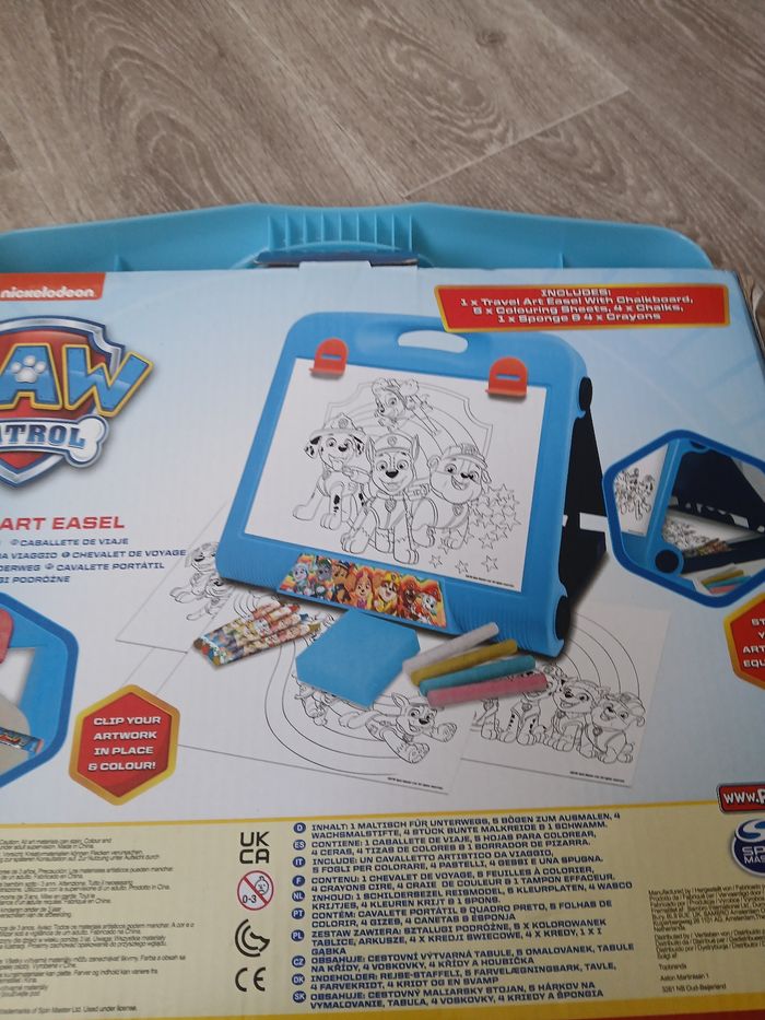 Jouet neuf pupitre d'activité pat patrouille - photo numéro 3