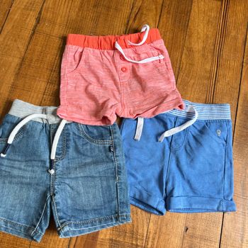 Lot de short Garçon Obaibi 3 mois