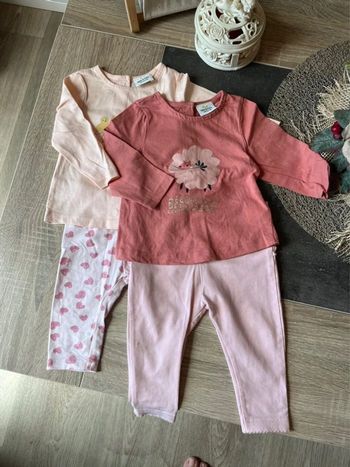 Lot ensemble fille 3 mois