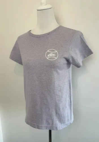 T-shirt APC femme mauve clair chiné taille S comme neuf