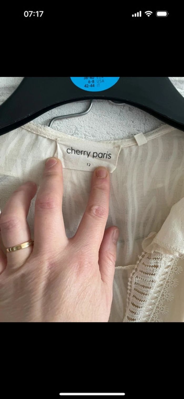Chemise Cherry Paris taille 2 - photo numéro 3