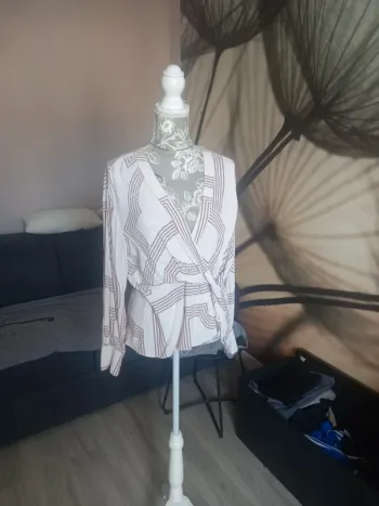 Blouse  col v