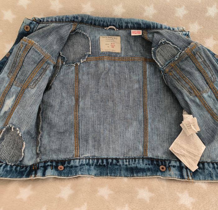 Veste en jean's zara - photo numéro 3