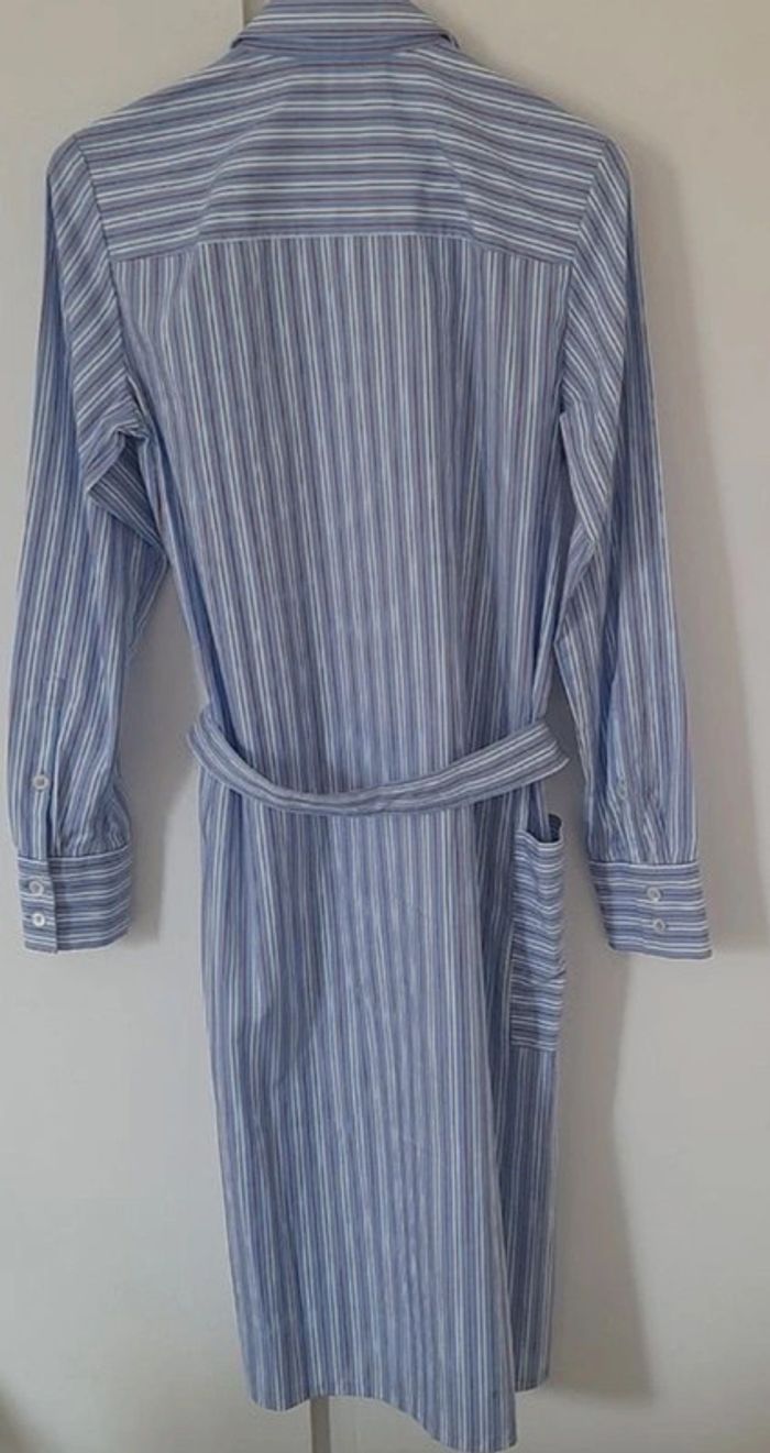 Robe chemise avec rayures casual chic taille 34/36 - photo numéro 5