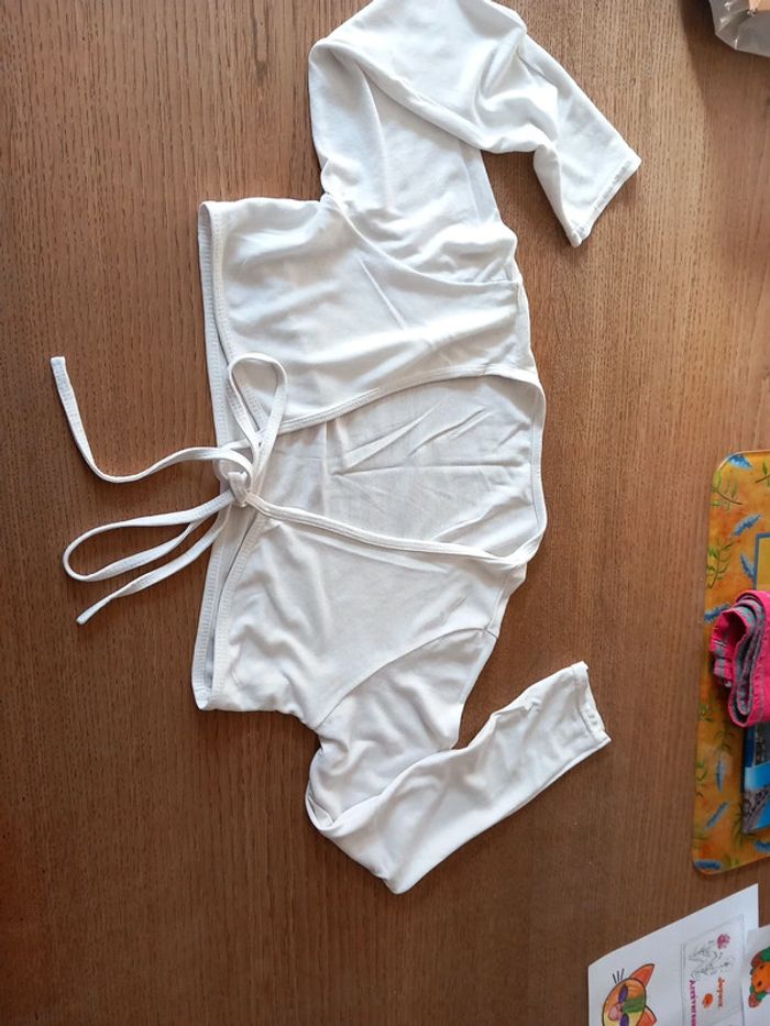 Cache cœur bolero blanc 12ans - photo numéro 2