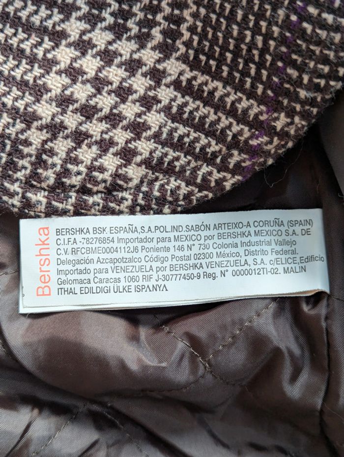 Blazer court à carreaux Bershka – Style preppy vintage - photo numéro 5