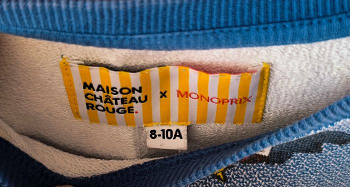 Sweat garçon 8-10 ans / Maison Château Rouge - photo numéro 3