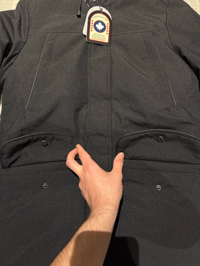 Parka Paragoose Jony Homme Noir - photo numéro 3