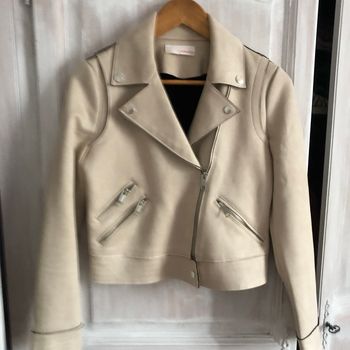 Veste perfecto beige 34