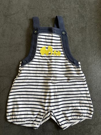 Salopette short