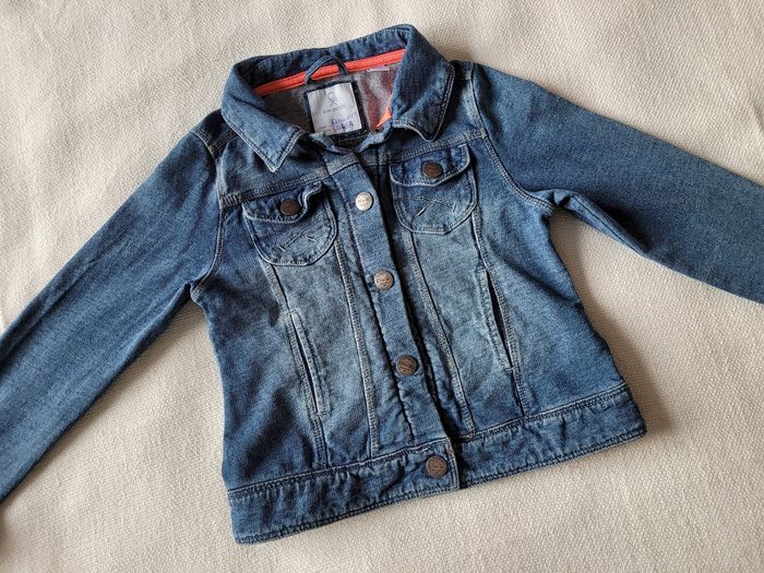Veste en jeans okaidi 5 ans 108 cm - photo numéro 2