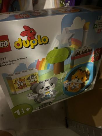 Lego 10977 Duplo Mes premiers chiot et chaton avec effets sonores