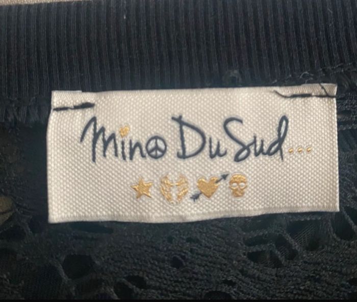 Tunique fantaisie noire avec dos en dentelle - photo numéro 3