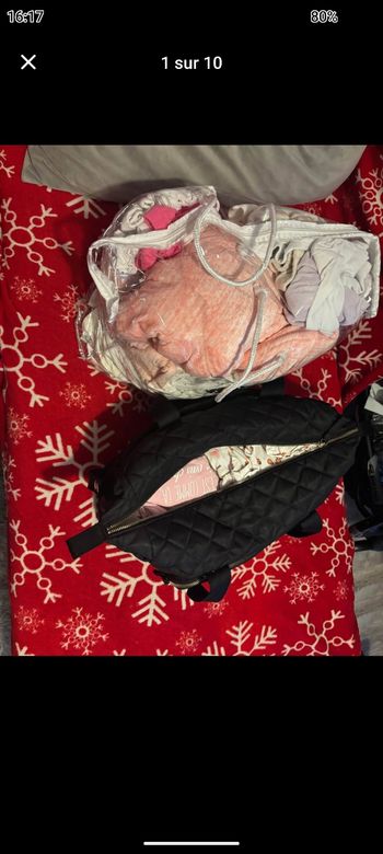 Lot vêtements bb fille