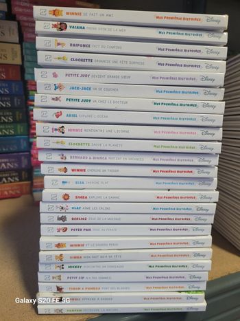 24 livres mes premieres histoires disney
