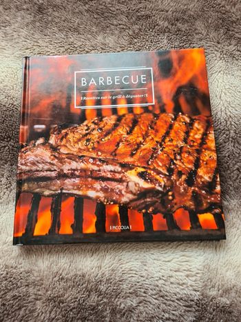 Livre de recettes au barbecue