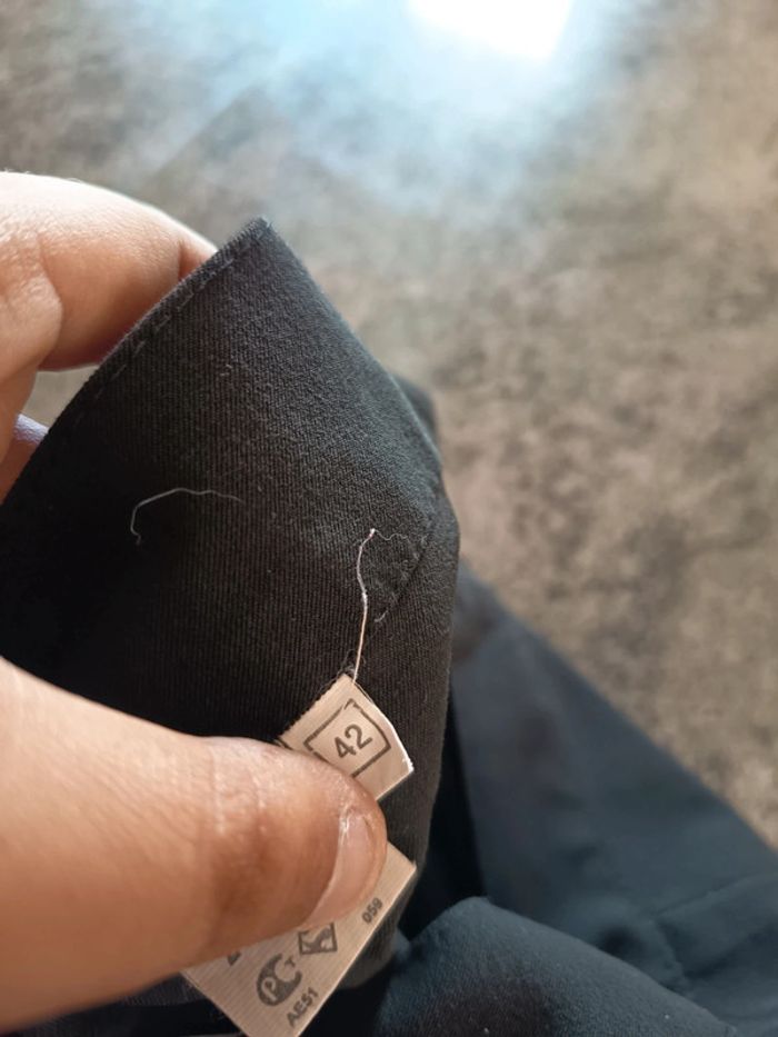 Pantalon tailleur taille 42 mandarino - photo numéro 3