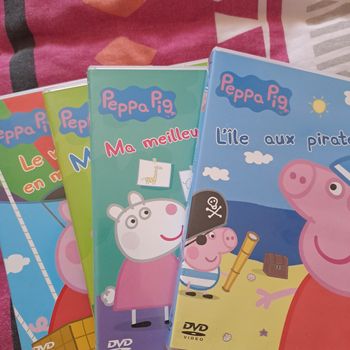 Lot 4 DVD  peppa pig