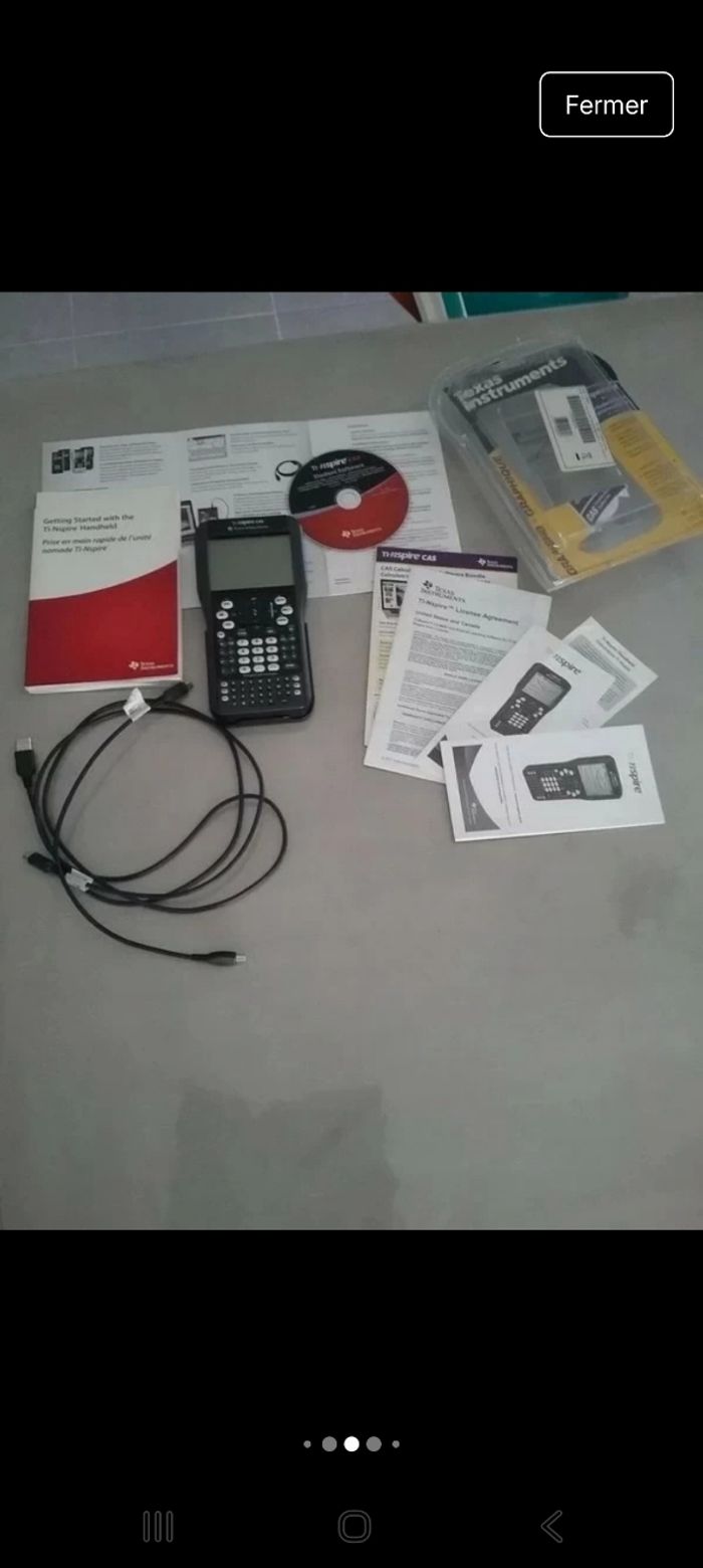 Calculatrice scientifique Texas instrument TI-Nspire CAS. - photo numéro 5