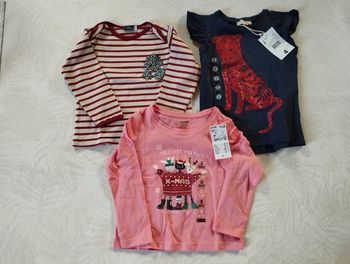 2 tee shirts 2 ans