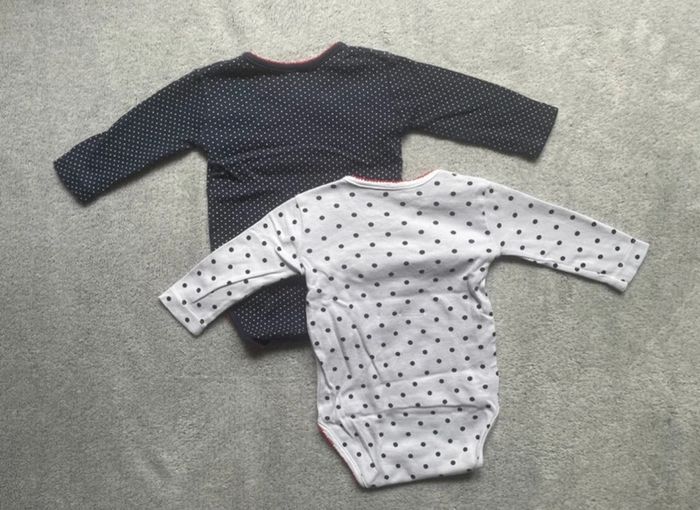 Lot de 2 body’s fille, 3 mois - photo numéro 2