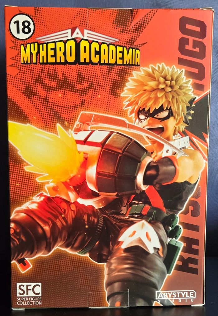 Figurine Katsuki Bakugo Tir Anti Blindage (My Hero Academia SFC 18) neuve sous scellé - photo numéro 3