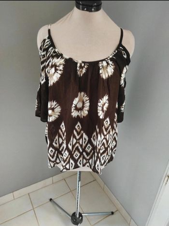 Blouse épaules dénudées