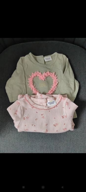 Lot de deux t shirt TAO