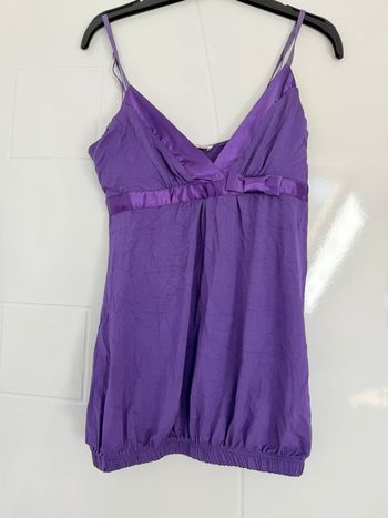 Débardeur Tally Weijl violet en XS/34 NEUF