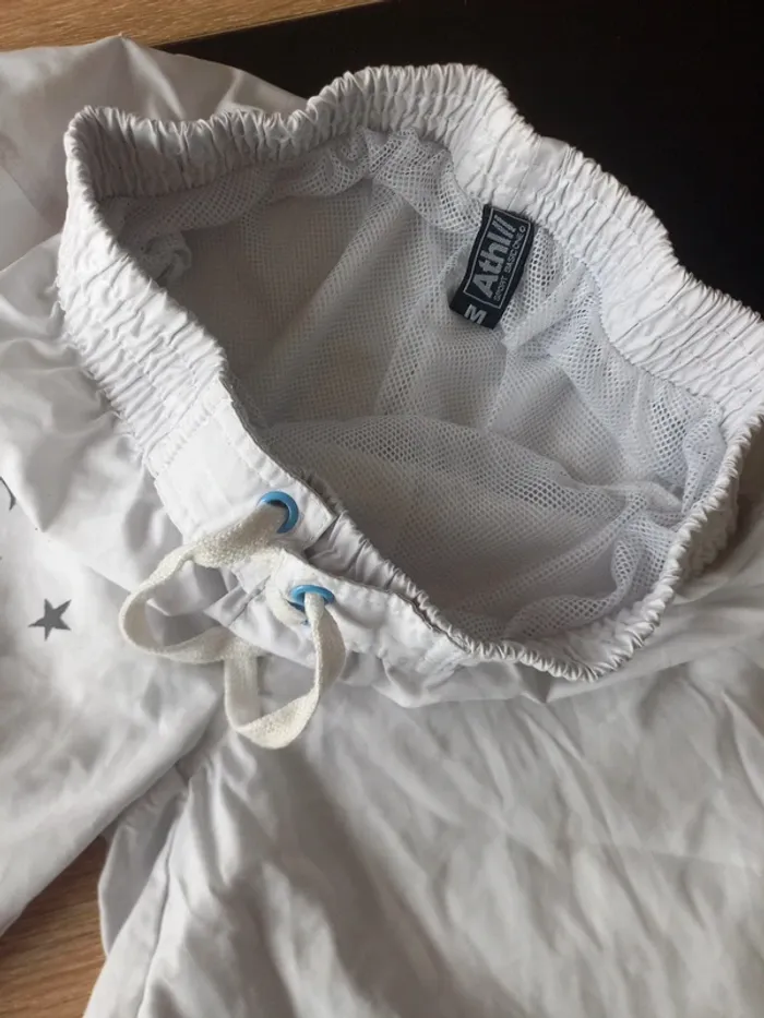 Short blanc homme M - photo numéro 5